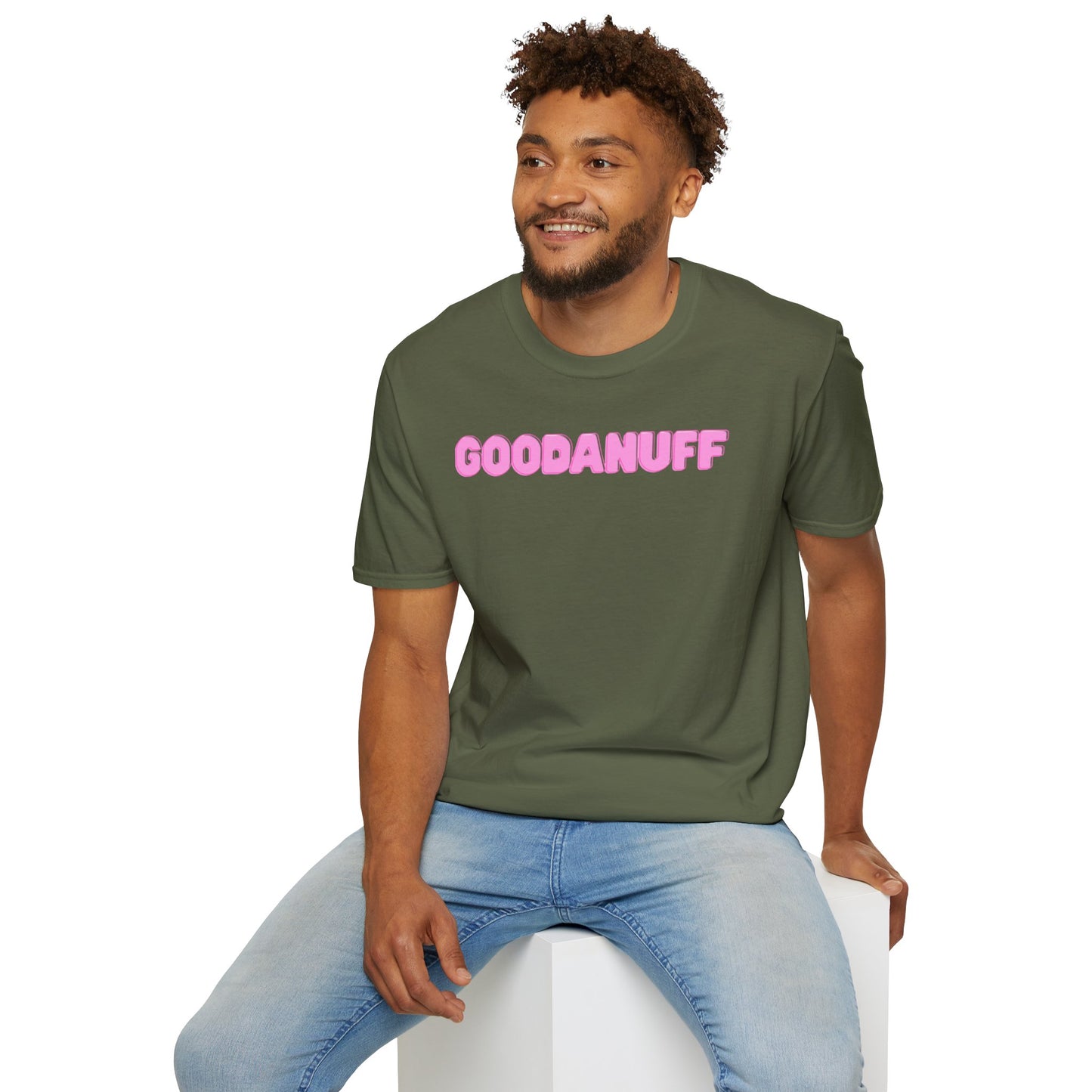 Pink GoodaNuff Unisex Softstyle T-Shirt