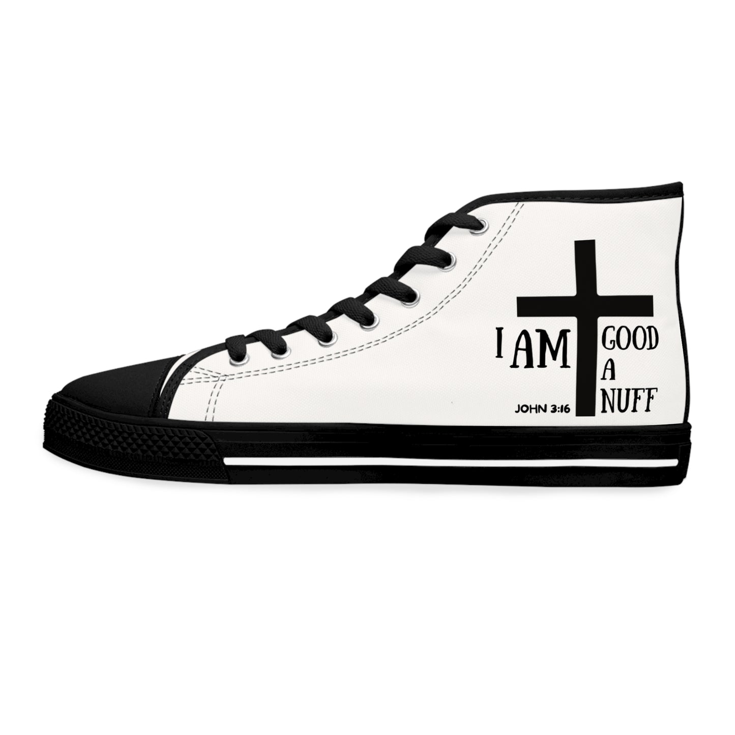 I AM GoodaNuff Womens High Top Sneakers