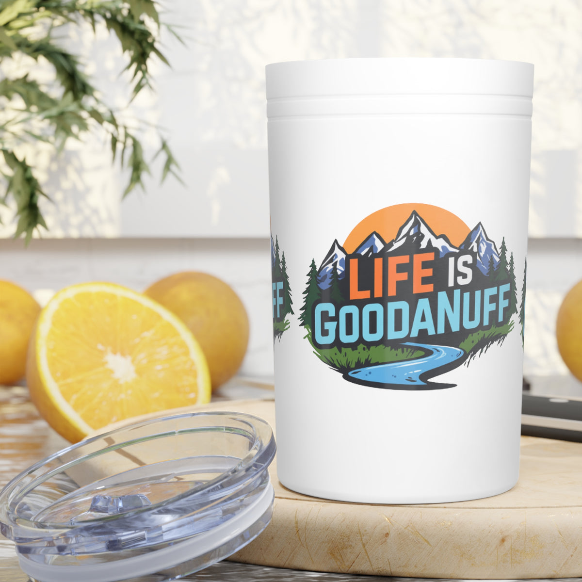 Life is GoodaNuf Small Tumbler