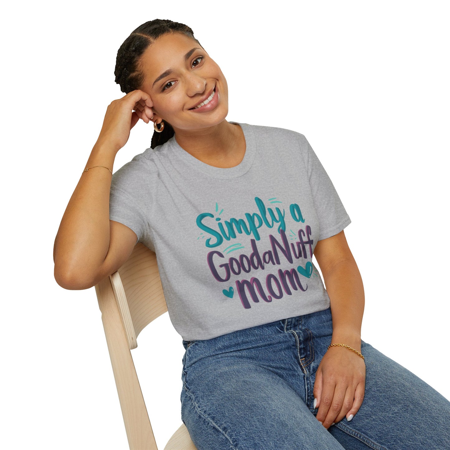 Simply a GoodaNuff Mom Unisex Softstyle T-Shirt