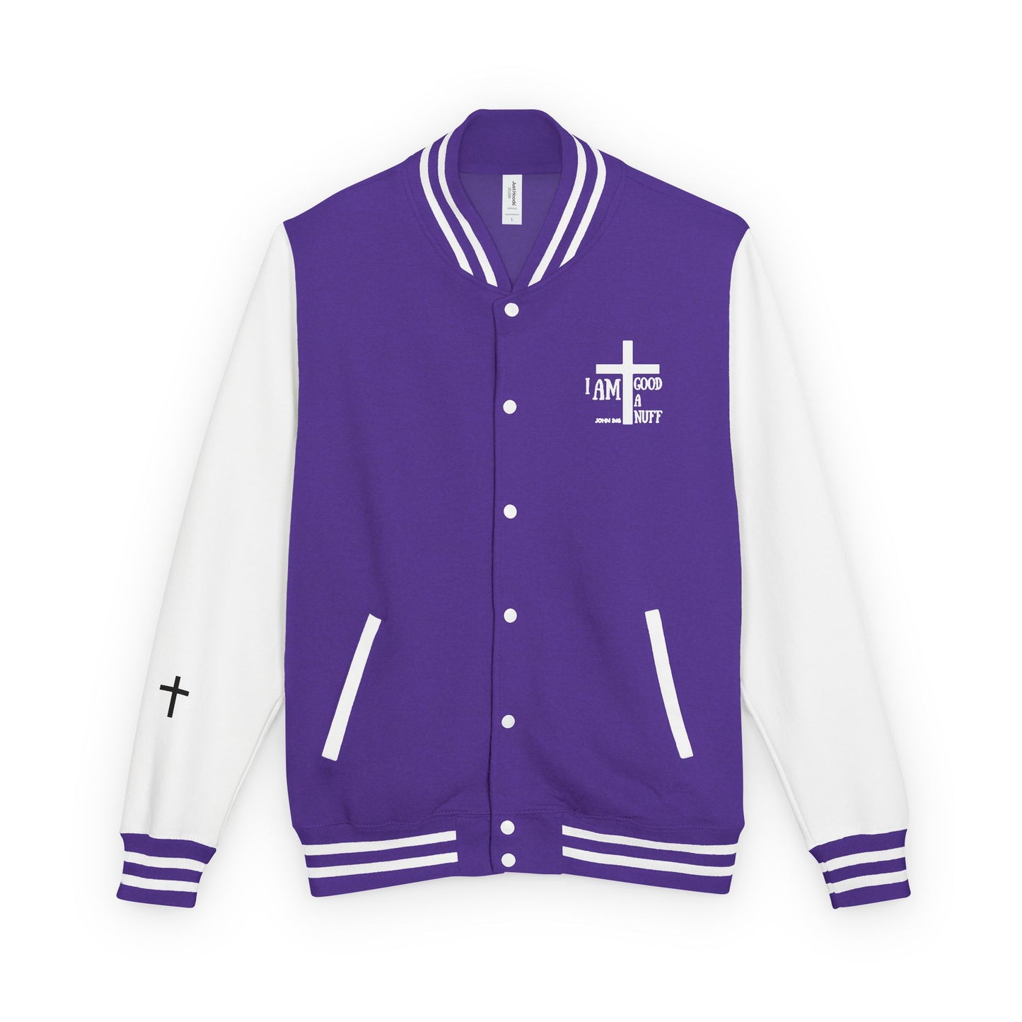 I AM GoodaNuff Unisex Letterman Jacket