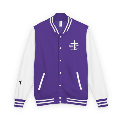 I AM GoodaNuff Unisex Letterman Jacket