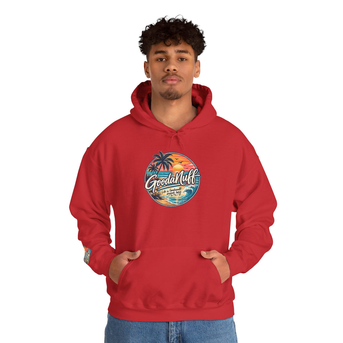 Life is GoodaNuff around here! Unisex Hoodie