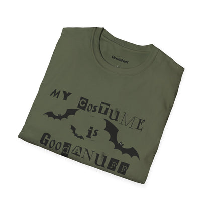 My Costume is GoodaNuff Bats Unisex Softstyle T-Shirt