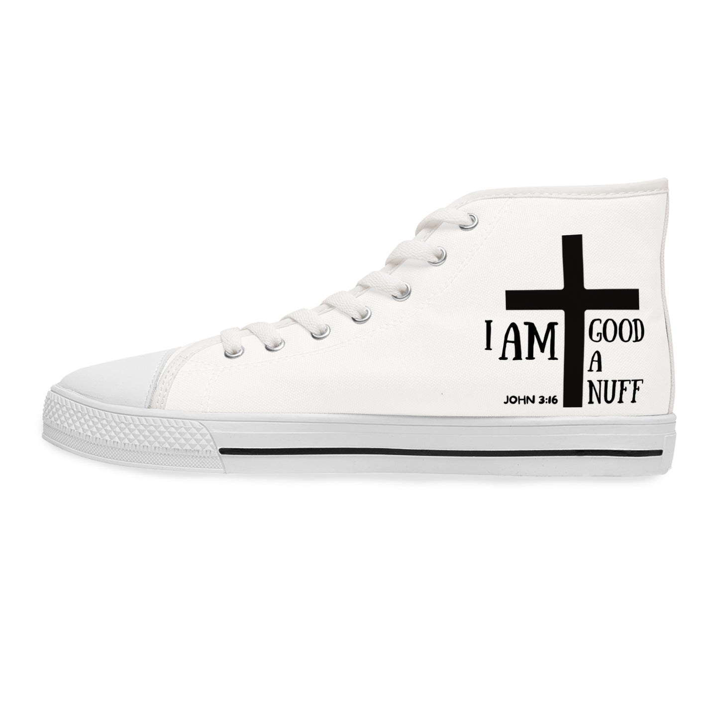 I AM GoodaNuff Womens High Top Sneakers