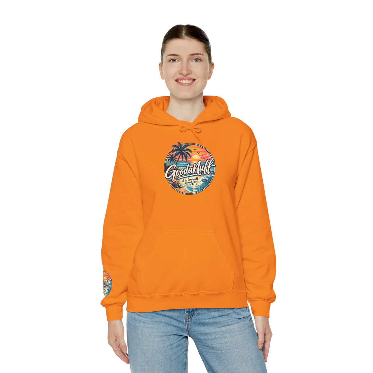 Life is GoodaNuff around here! Unisex Hoodie
