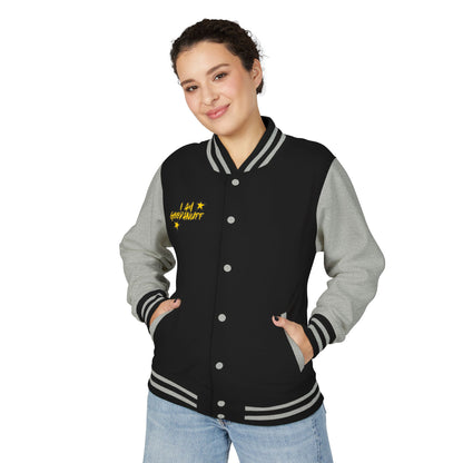 I Am GoodaNuff Unisex Letterman Jacket