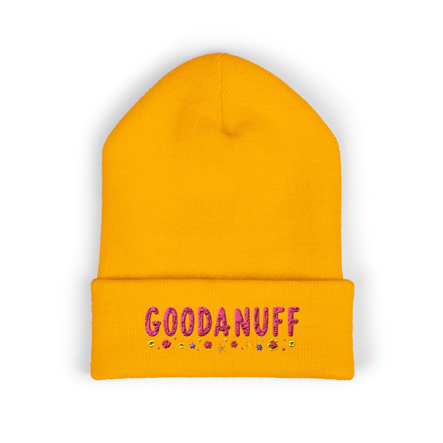 Throw a Sweatshirt on & call it GoodaNuff Cuffed Beanie