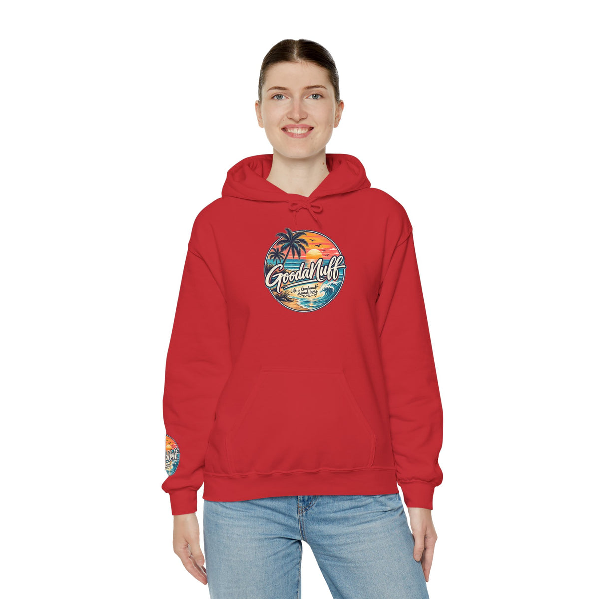 Life is GoodaNuff around here! Unisex Hoodie
