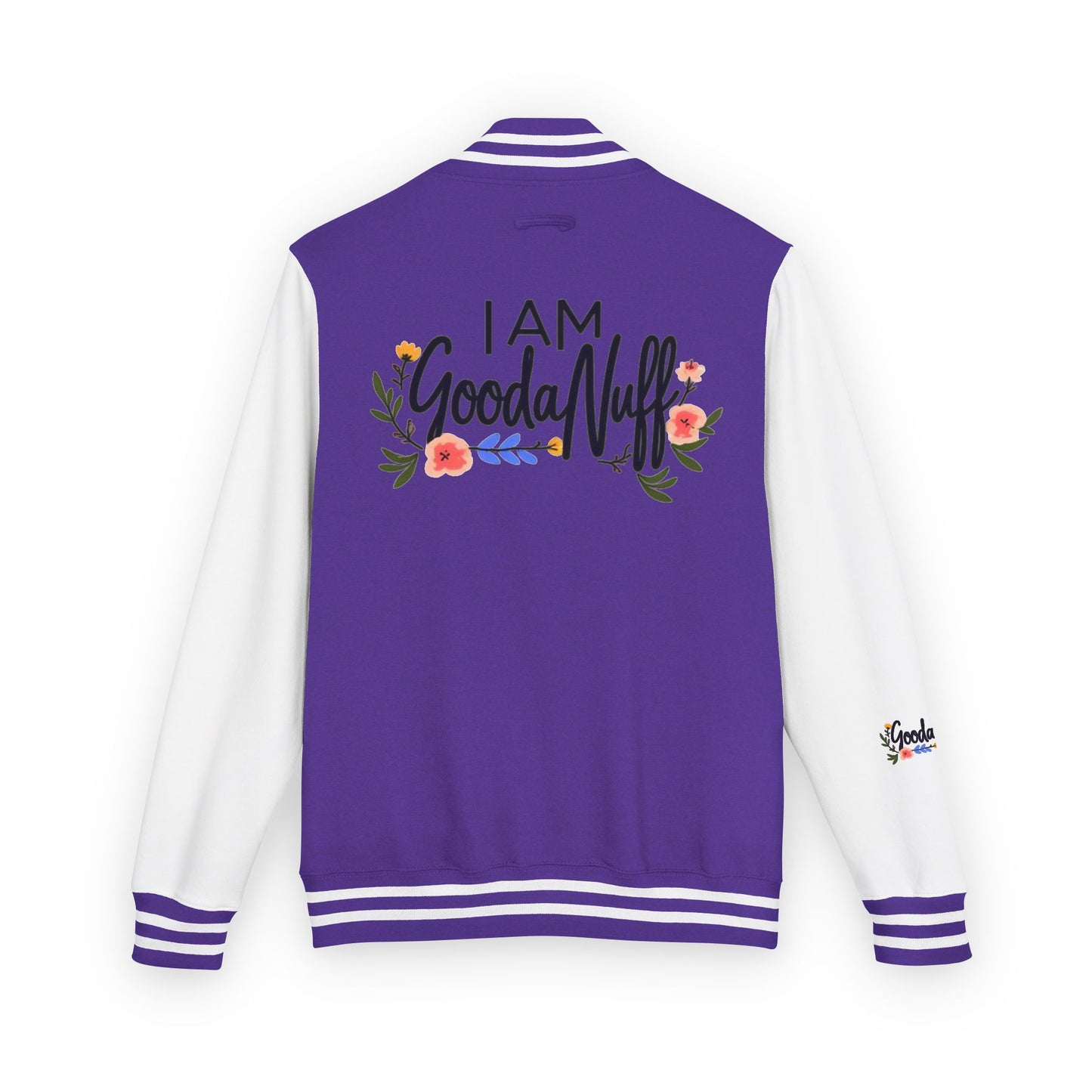 I AM GoodaNuff Unisex Letterman Jacket