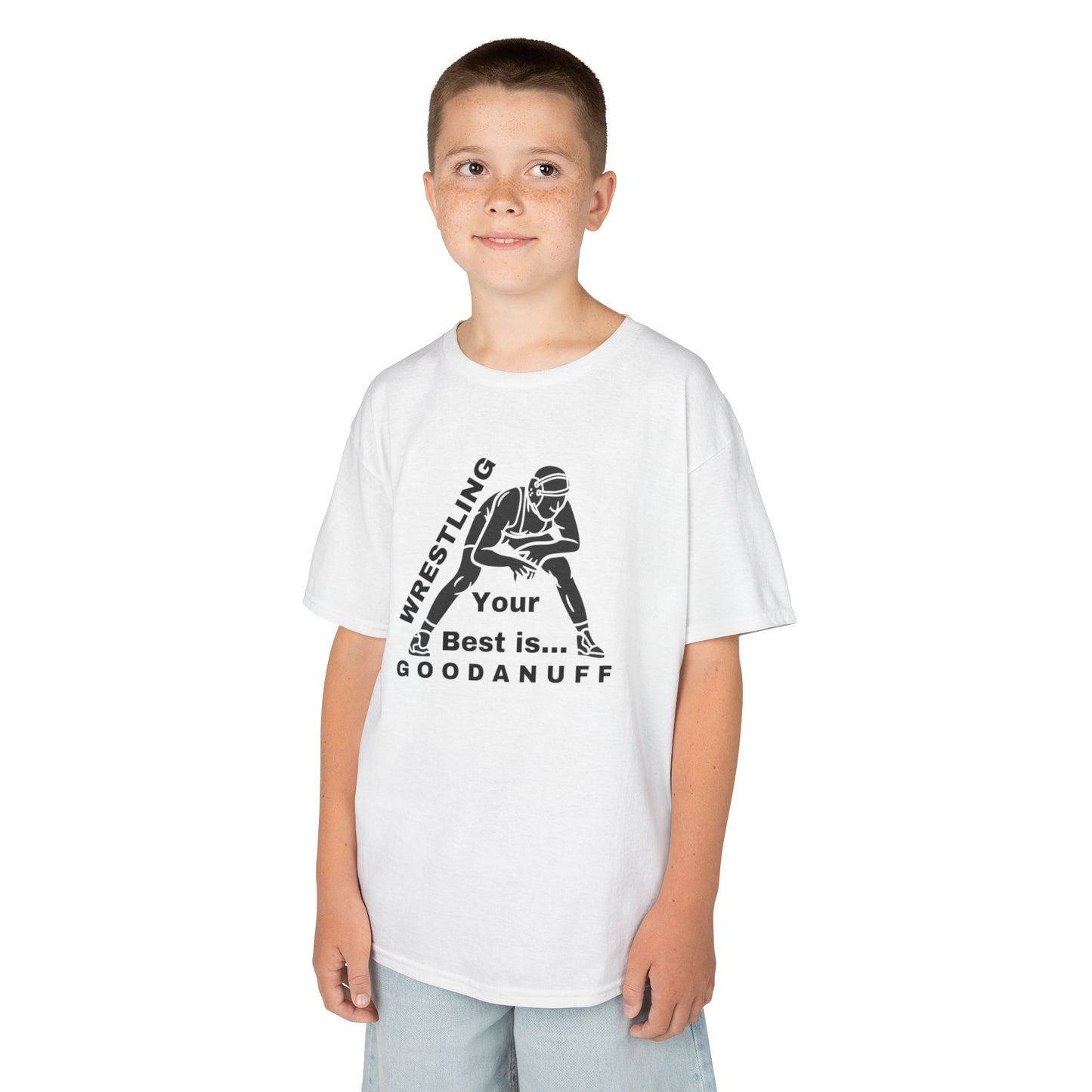 Wrestling Your Best is...GoodaNuff Unisex Youth T-Shirt