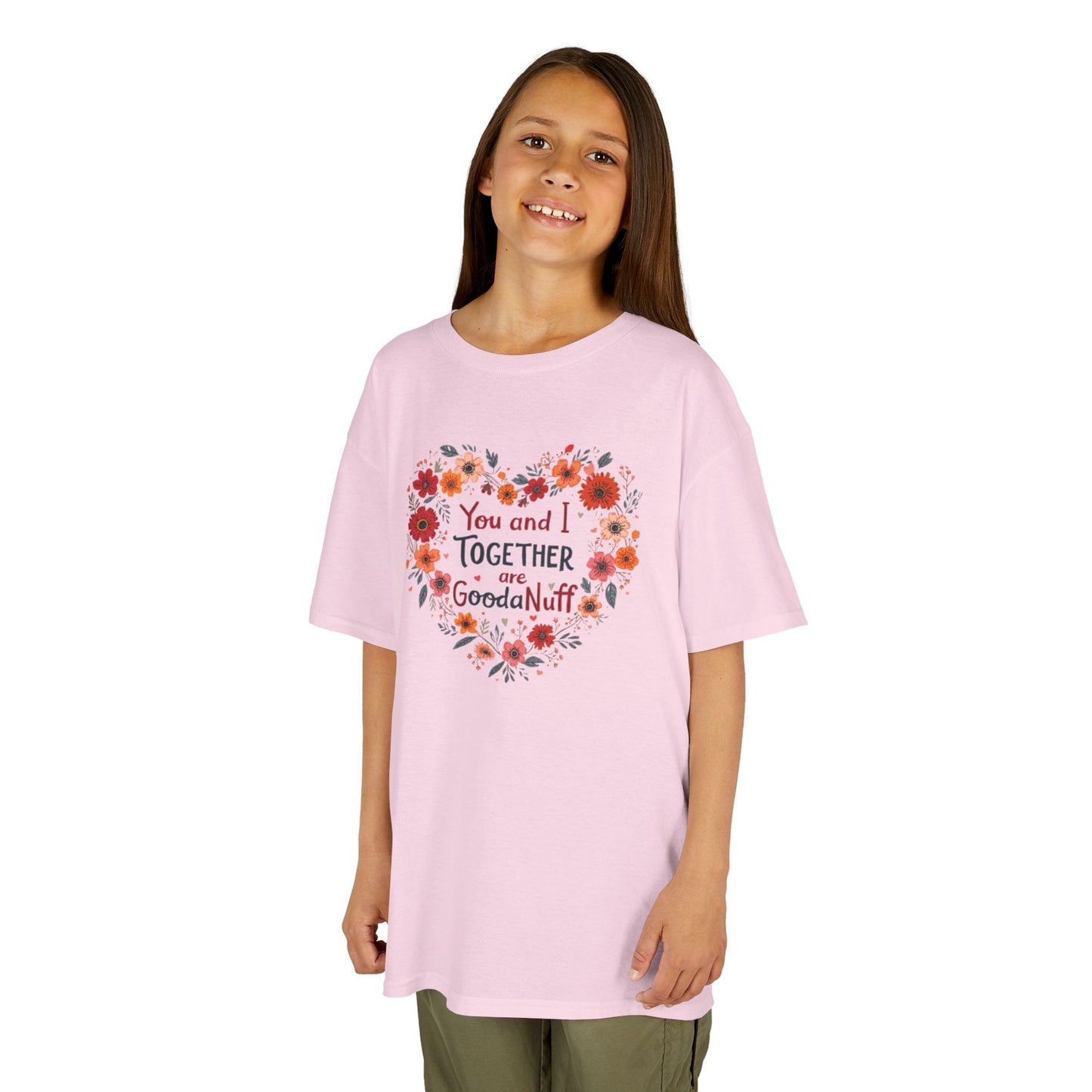 You and I Together are GoodaNuff Unisex Youth Valentines T-Shirt