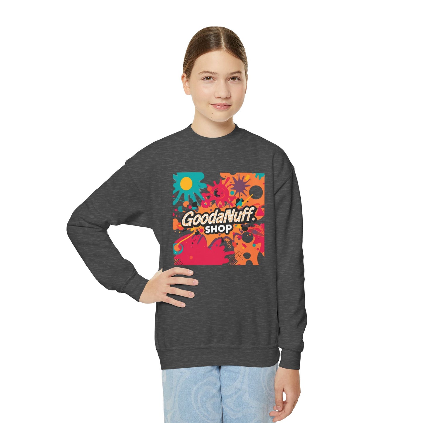 GoodaNuff.shop Unisex Youth Crewneck