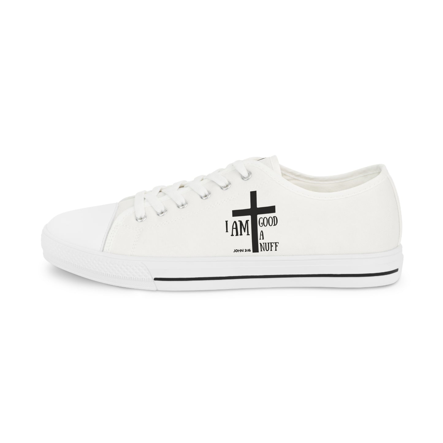 I AM GoodaNuff Mens Low Top Sneakers