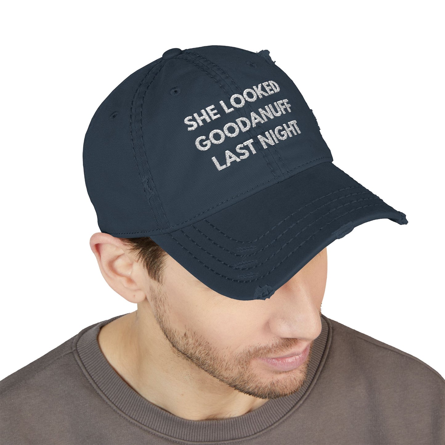 She Looked GoodaNuff Last Night Embroidery Baseball Cap