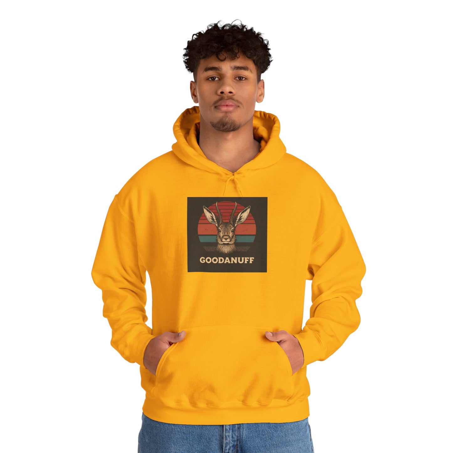 Jackalope...GoodaNuff Unisex Hoodie