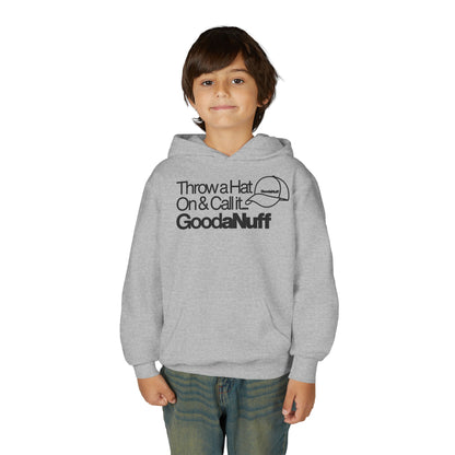 Throw a Hat on & call it GoodaNuff Unisex Youth Hoodie