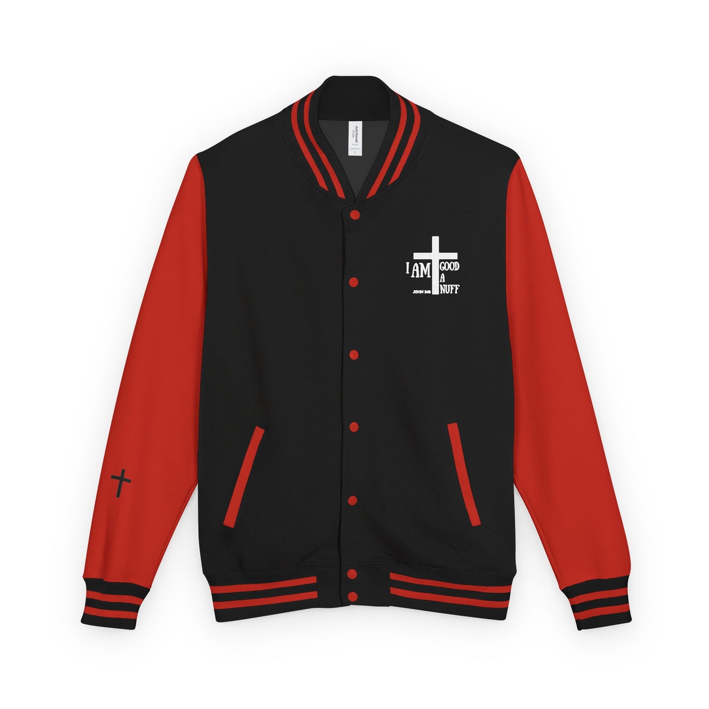 I AM GoodaNuff Unisex Letterman Jacket