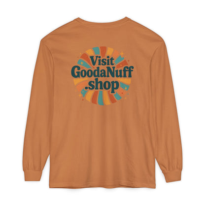 Visit GoodaNuff.shop Unisex Long Sleeve Tee
