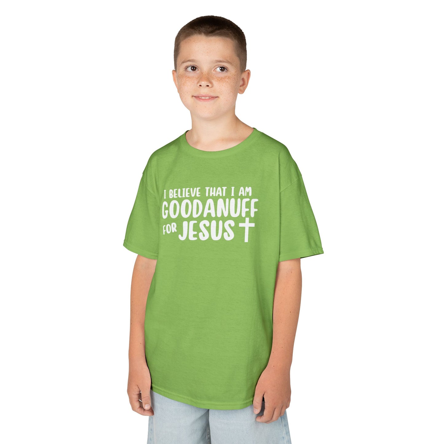 I Believe that I am GoodaNuff for Jesus Unisex Youth T-Shirt