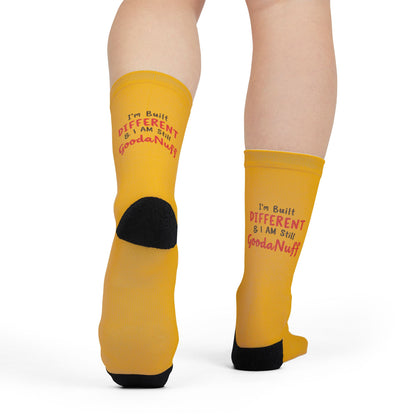 I'm Built Different & I AM still GoodaNuff Socks