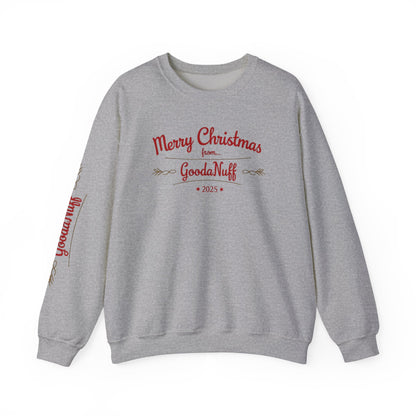 Merry Christmas from...GoodaNuff 2025 Unisex Crewneck