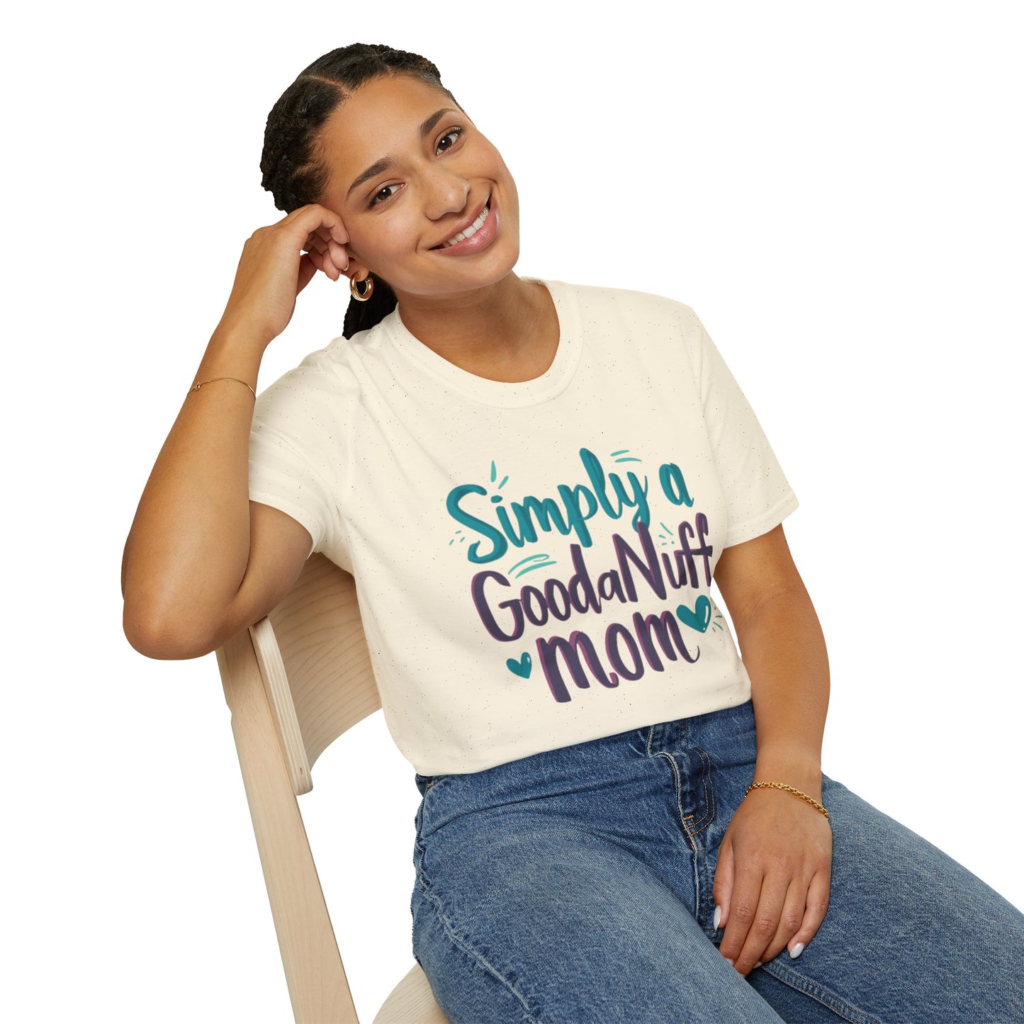Simply a GoodaNuff Mom Unisex Softstyle T-Shirt