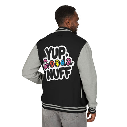 Yup. GoodaNuff Unisex Letterman Jacket