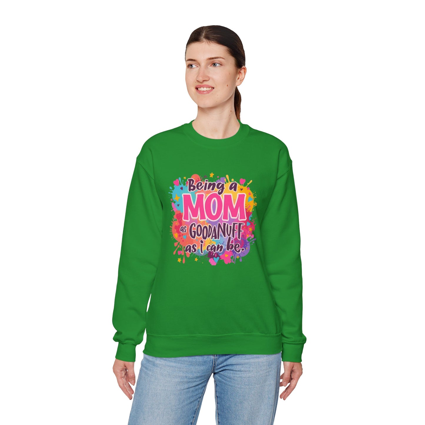 Being a Mom as GoodaNuff as I can be Unisex Softstyle T-Shirt