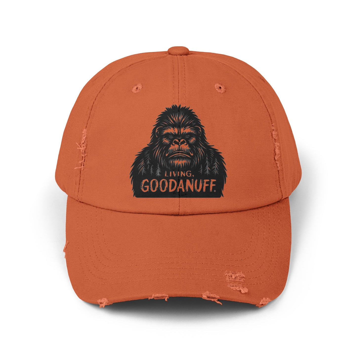 Living GoodaNuff Distressed Baseball Cap