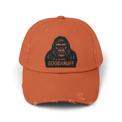 Living GoodaNuff Distressed Baseball Cap