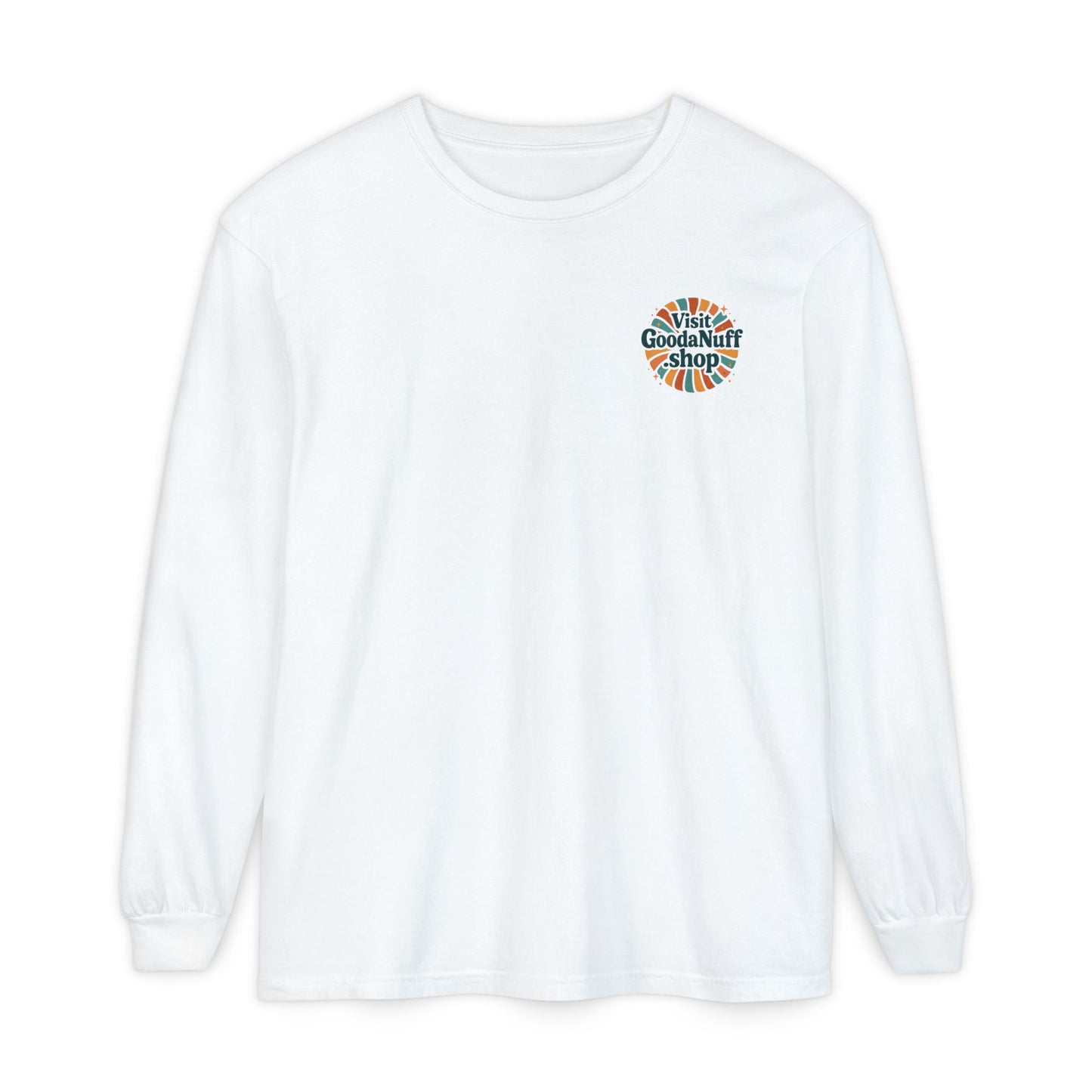 Visit GoodaNuff.shop Unisex Long Sleeve Tee