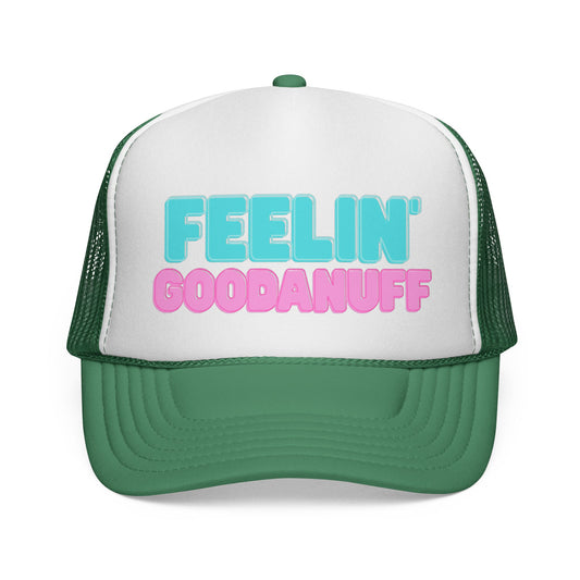 Puff Pink GoodaNuff Trucker Hat
