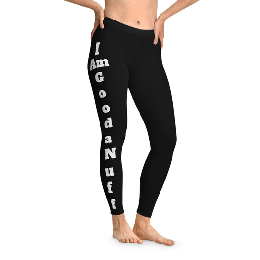 I Am GoodaNuff Low Waist Leggings
