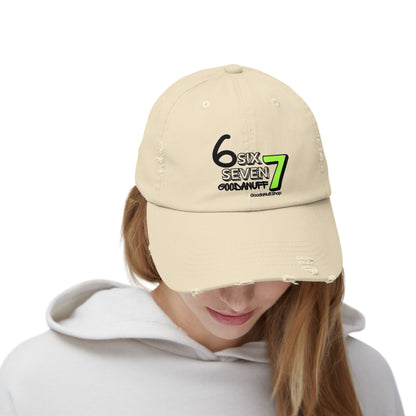 Six 7 GoodaNuff Distressed Baseball Cap