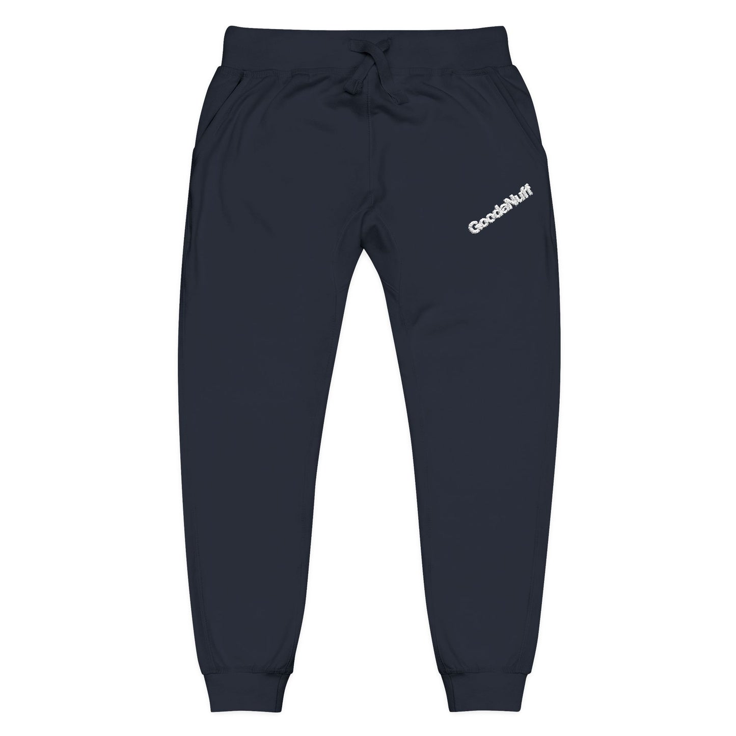 White-GoodaNuff Classic Unisex Jogger Sweatpants