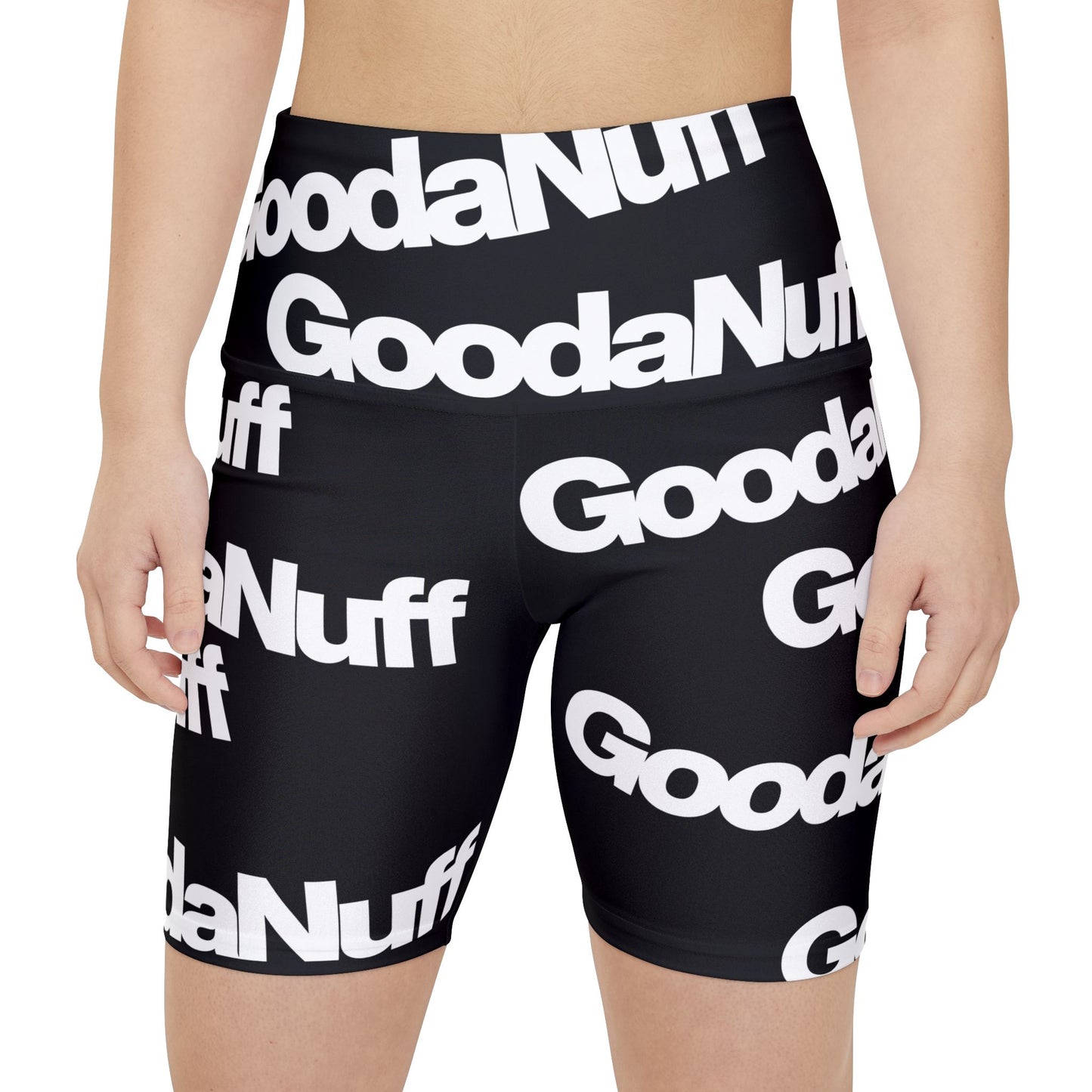 GoodaNuff High Waist Biker Shorts