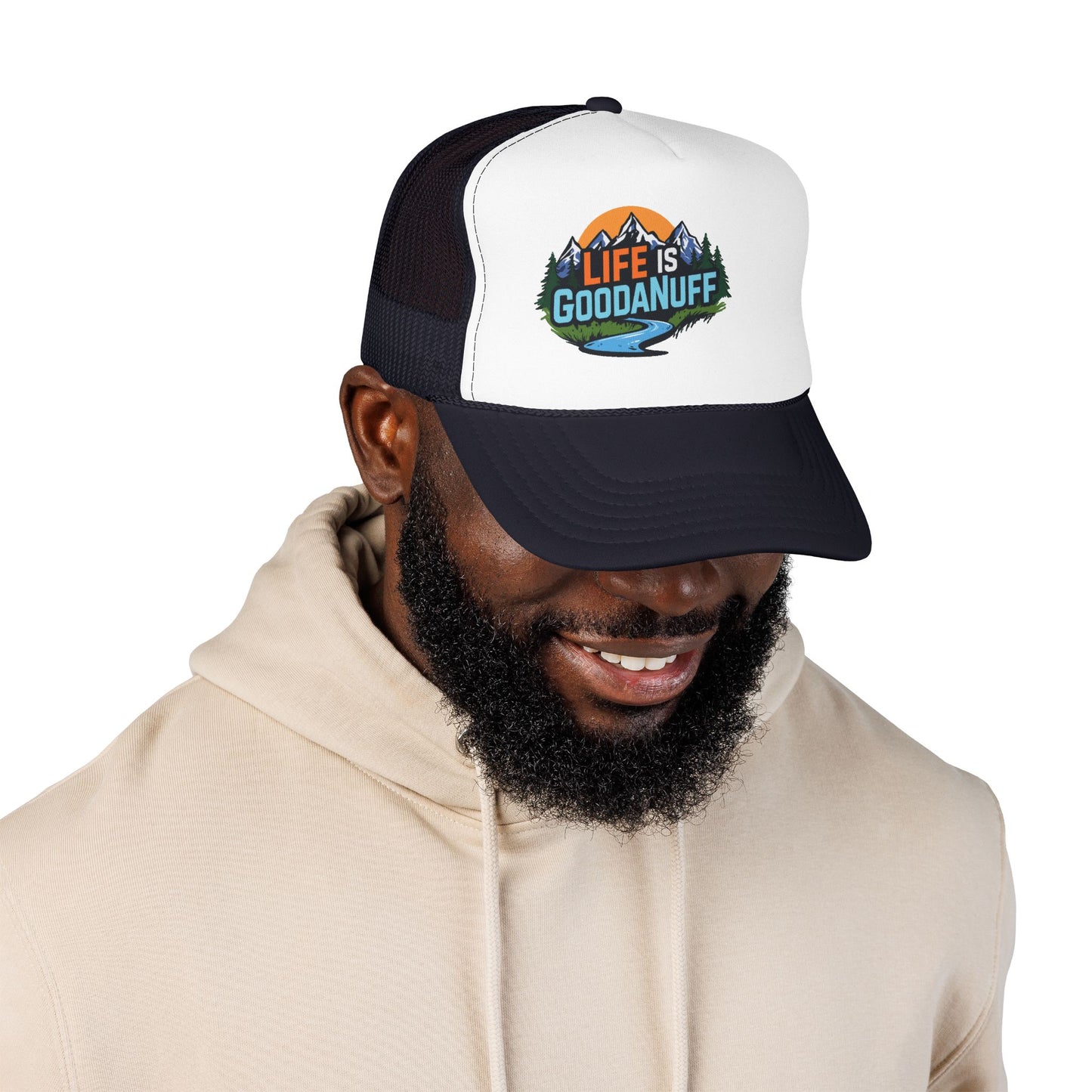 Life is GoodaNuff Trucker Hat