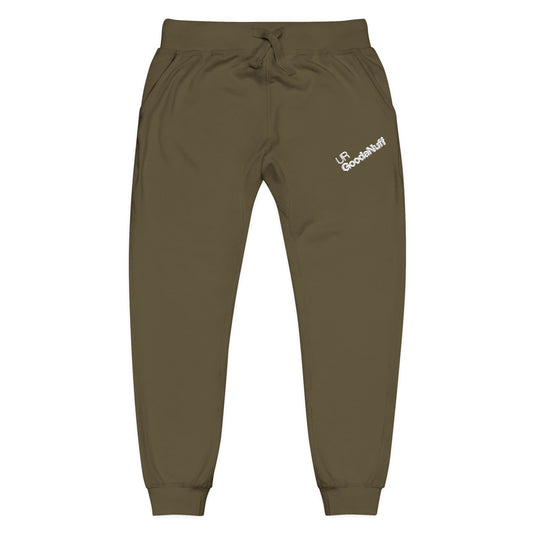 White-UR GoodaNuff Classic Unisex Jogger Sweatpants