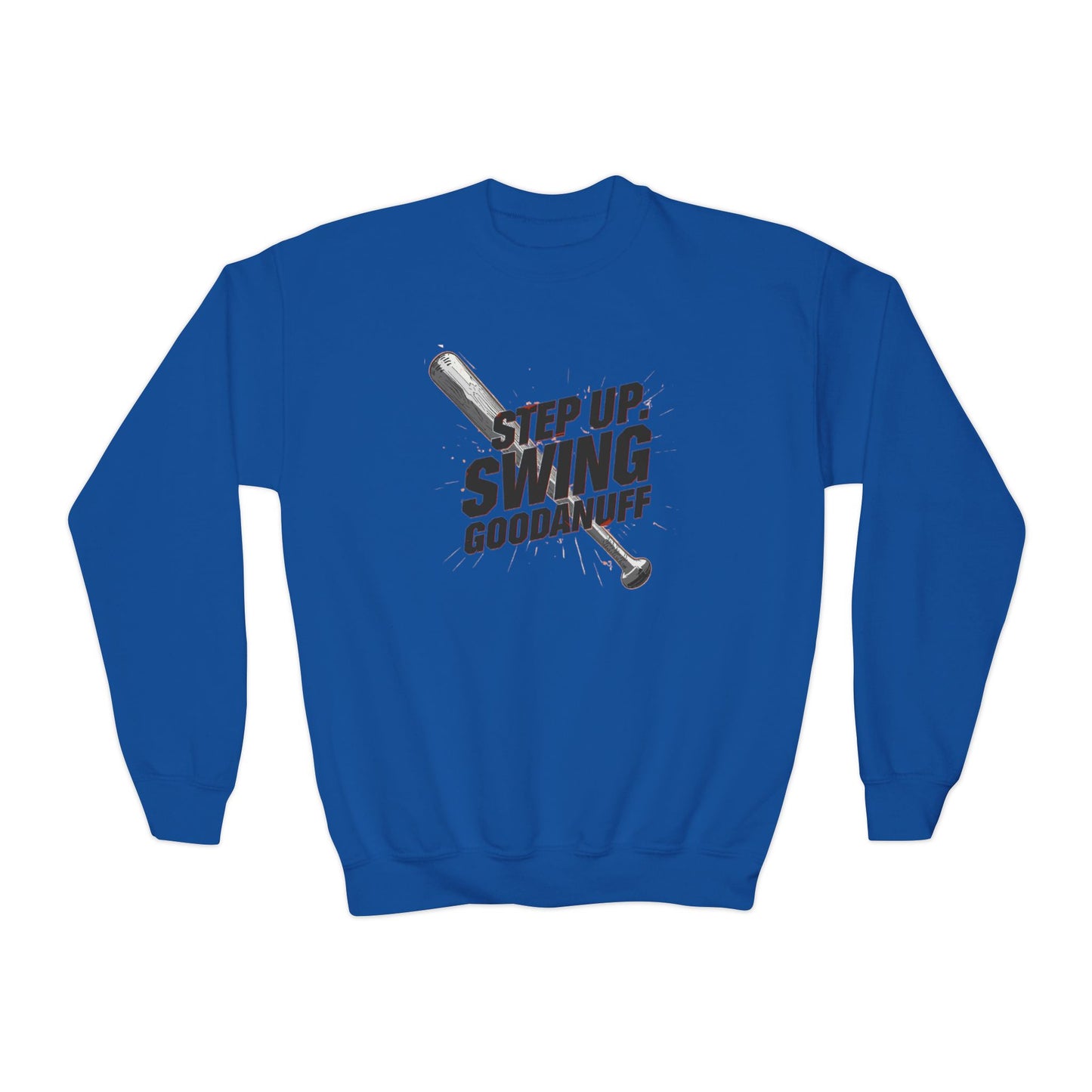 Step Up. Swing GoodaNuff Unisex Youth Crewneck