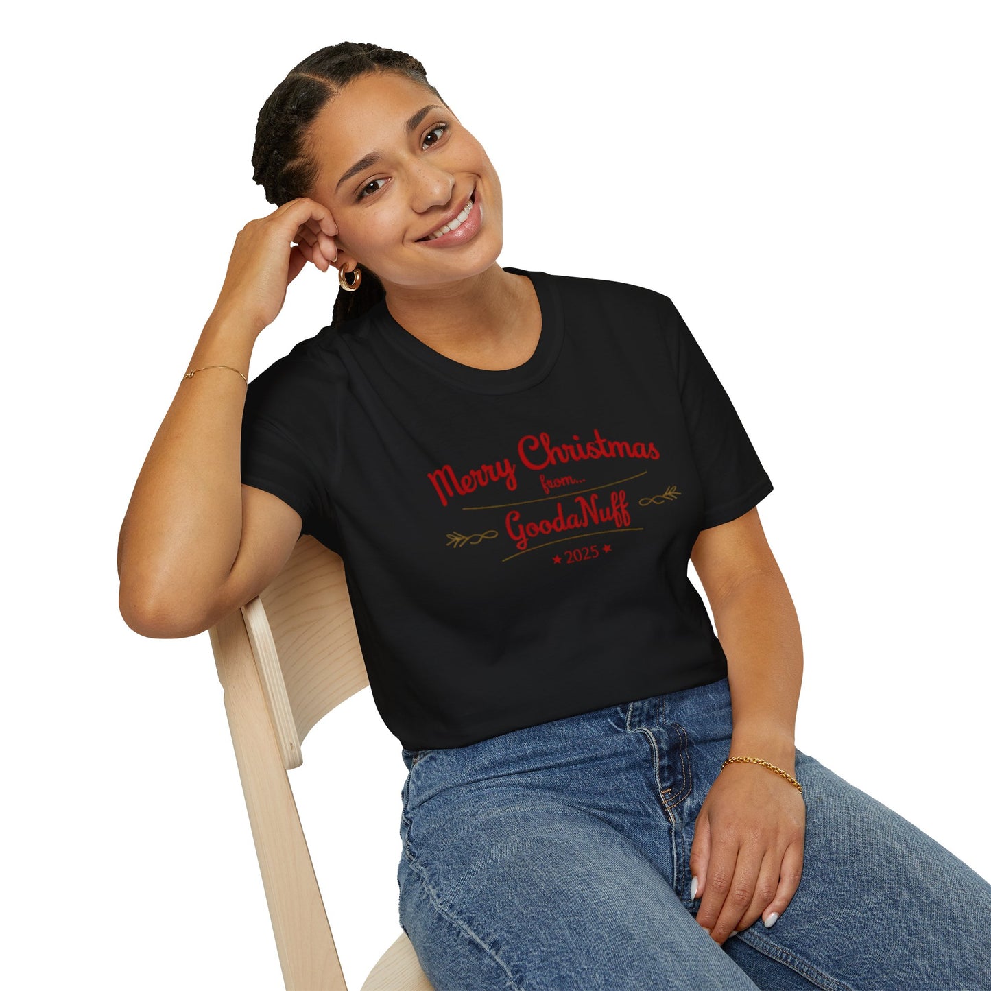 Merry Christmas from...GoodaNuff 2025 Unisex Softstyle T-Shirt