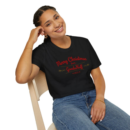 Merry Christmas from...GoodaNuff 2025 Unisex Softstyle T-Shirt