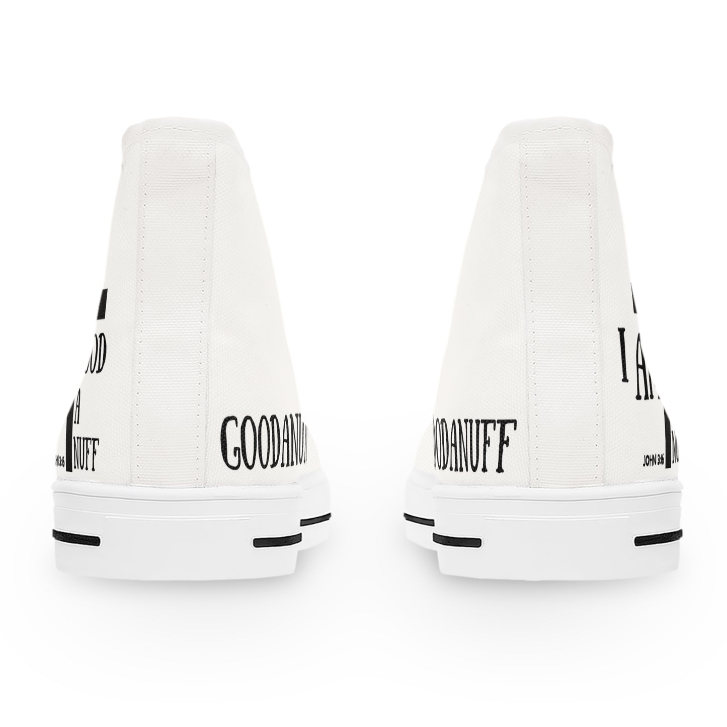 I AM GoodaNuff Womens High Top Sneakers