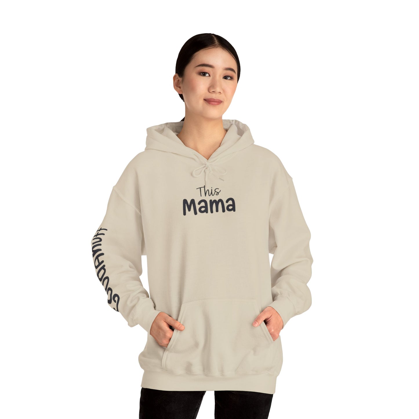 This Mama may be tired but she's tough, loving and totally GoodaNuff Unisex Hoodie