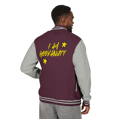 I Am GoodaNuff Unisex Letterman Jacket