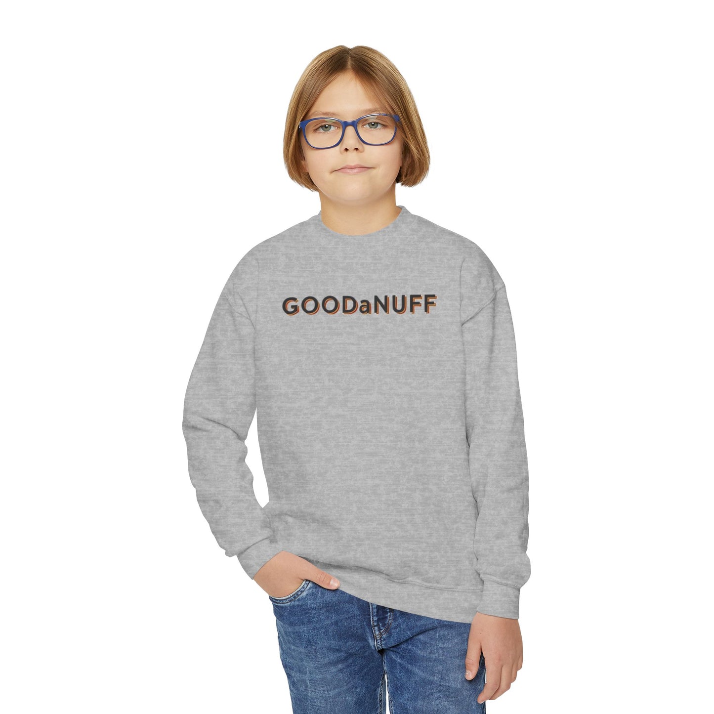 GoodaNuff Unisex Youth Crewneck