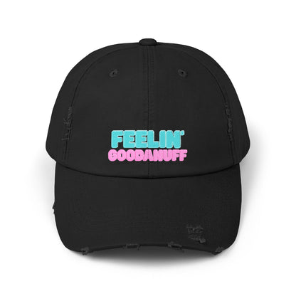 Feelin GoodaNuff Distressed Baseball Cap
