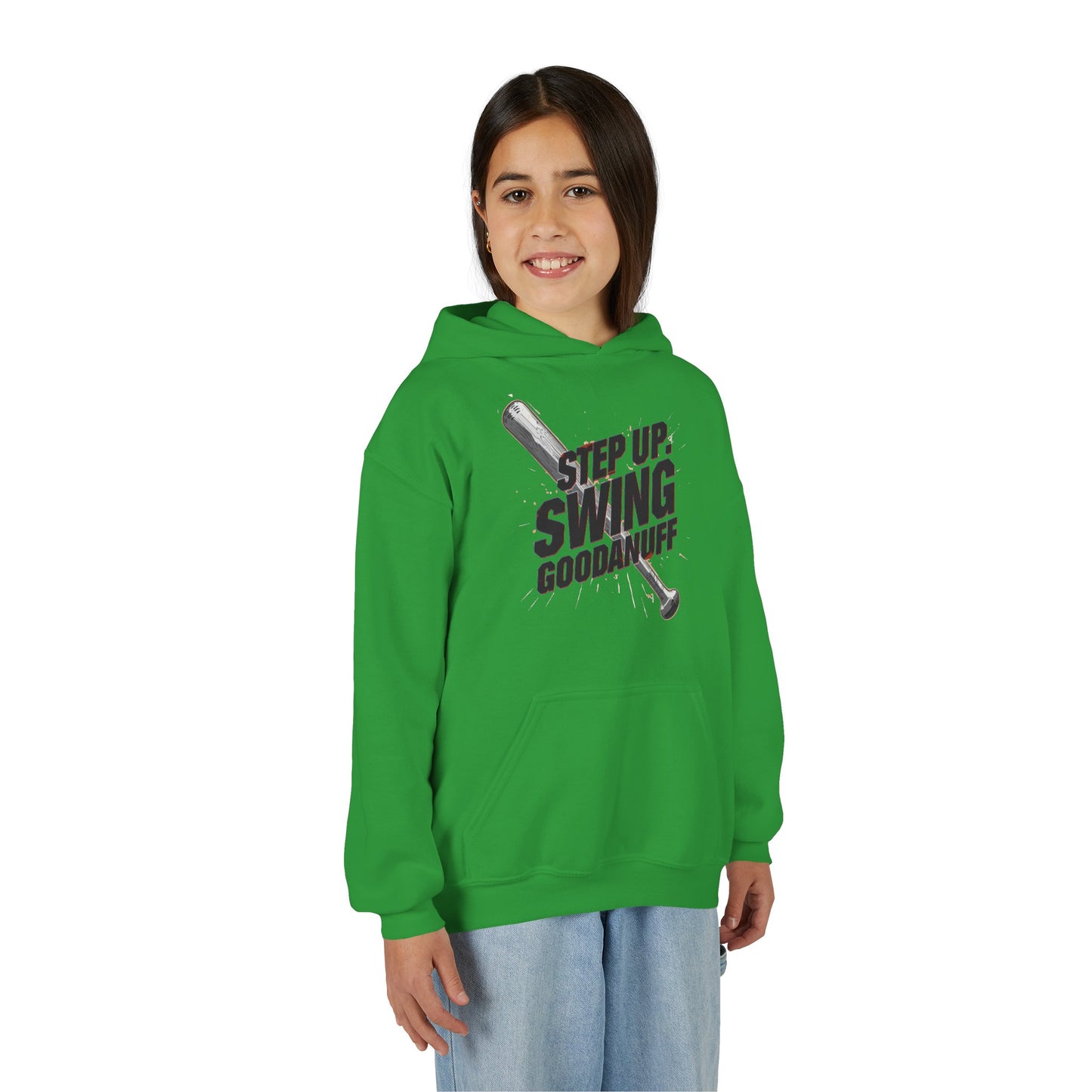 Step Up. Swing GoodaNuff Unisex Youth Hoodie