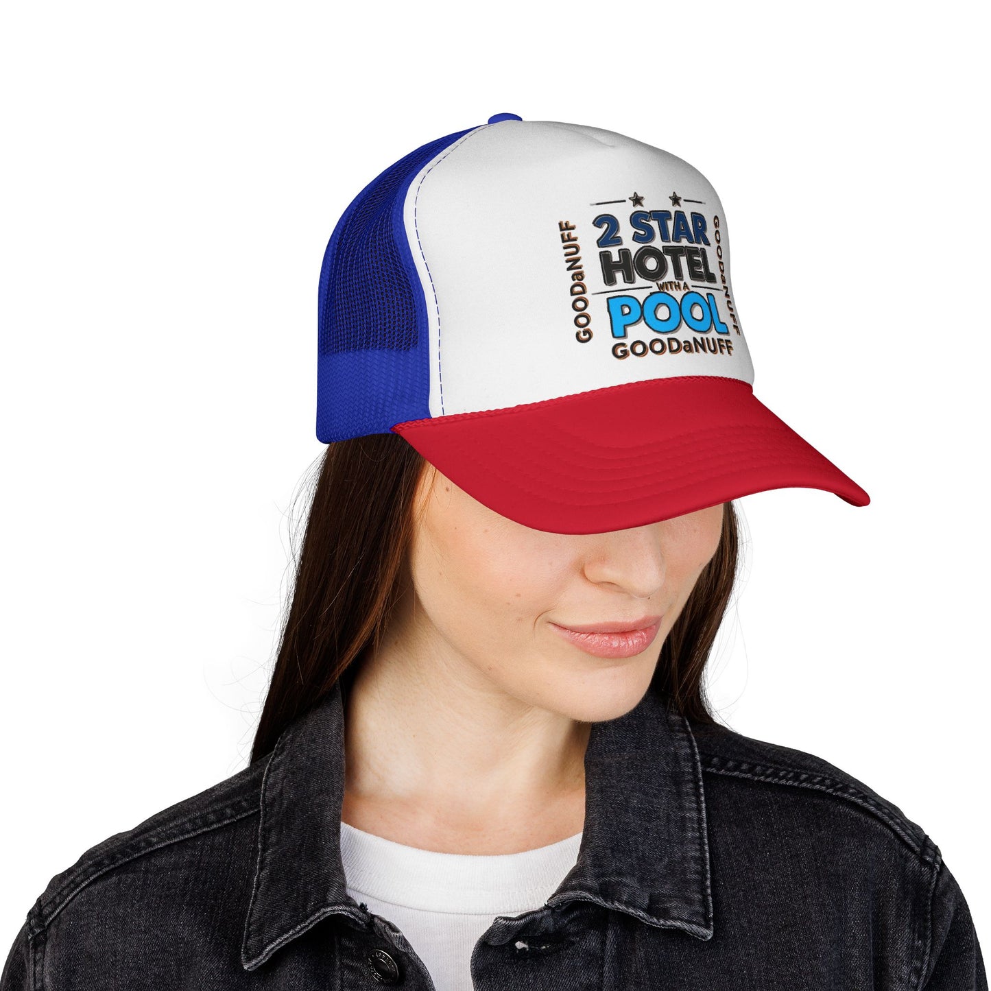 2 Star Hotel with a Pool. GoodaNuff Trucker Hat