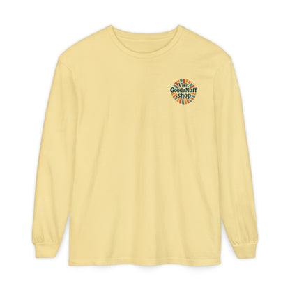 Visit GoodaNuff.shop Unisex Long Sleeve Tee